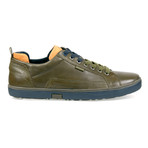 Leather + Nubuck Sneaker // Green (Euro: 40)