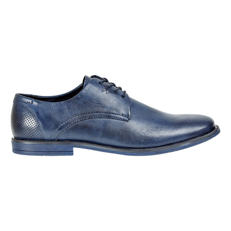 Perforated Heel Derby // Dark Blue (Euro: 40)