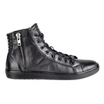 Side-Zip High-Top // Black (Euro: 44)