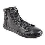 Side-Zip High-Top // Black (Euro: 44)