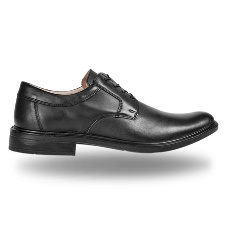 Plain Toe Derby II // Black (Euro: 40)