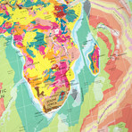 Geology Map // Large (Paper)