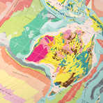 Geology Map // Large (Paper)