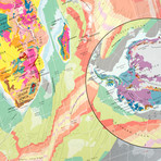 Geology Map // Small (Paper)