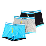 Essential Boxer Briefs  // Argentina Pack // Pack of 3 (M)