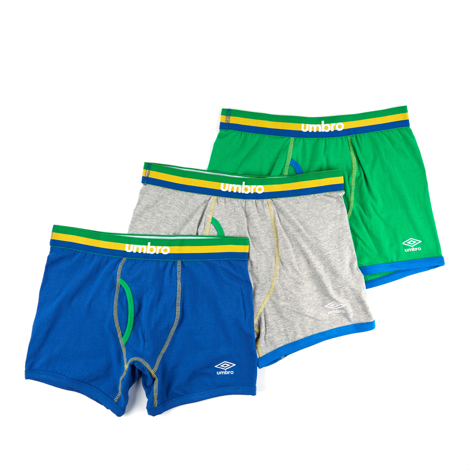 Verbeteren Vermenigvuldiging Ontwaken Essential Boxer Briefs // Brazil Pack // Pack of 3 (Large) - Umbro Underwear  - Touch of Modern