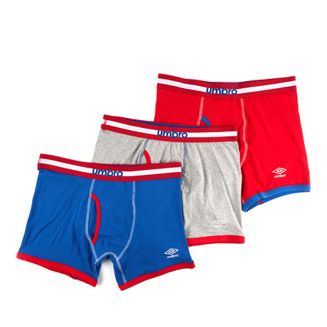 Essential Boxer Briefs  // America Pack // Pack of 3 (S)