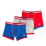 Essential Boxer Briefs  // America Pack // Pack of 3 (M)