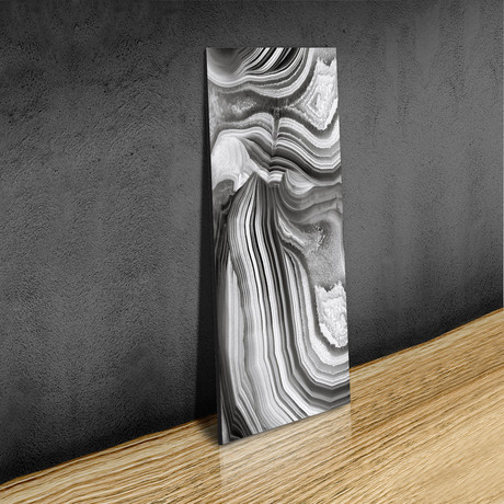 Agate Panel Grey II (Paper // 10" x 30")