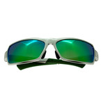 Cosmos Polarized Sunglasses (Blue Frame + Black Lens)