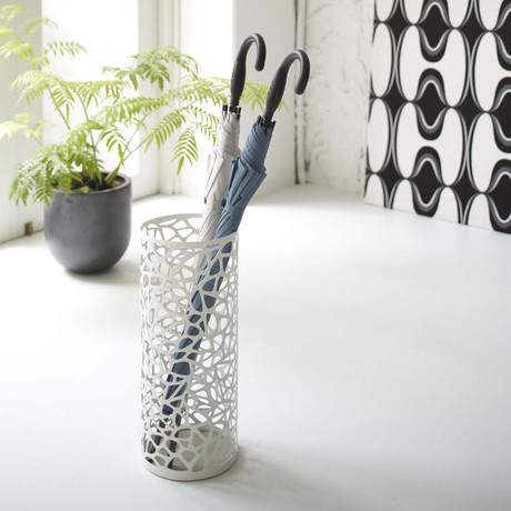 Nest // Umbrella Stand (White)