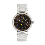 Louis Vuitton Tambour GMT Automatic // TA0455 // 808-10031 // c.2000's // Pre-Owned