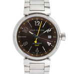 Louis Vuitton Tambour GMT Automatic // TA0455 // 808-10031 // c.2000's // Pre-Owned