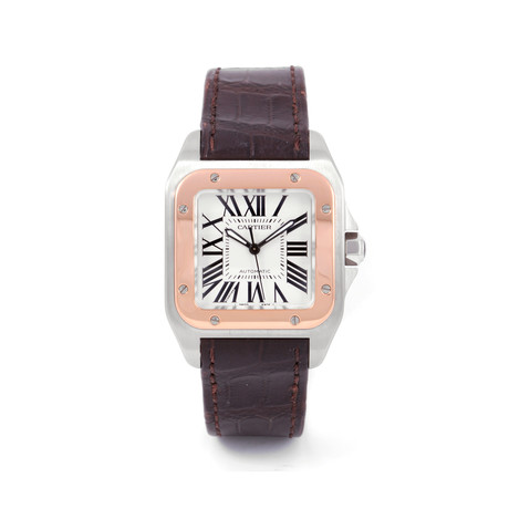 Cartier Santos 100 Automatic // 2878 // OB5604