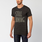 MNKR // Still Shining T-Shirt // Tri-Black (L)
