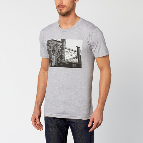 MNKR // Rooftop T-Shirt // Heather Grey (S)