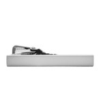 1.5" Tie Clip // Matte Silver