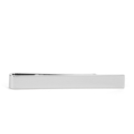 1.5" Slider Tie Clip // Silver