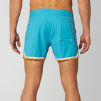 Mykonos 4" Dry Cloth Swim Short // Sky Blue (28)