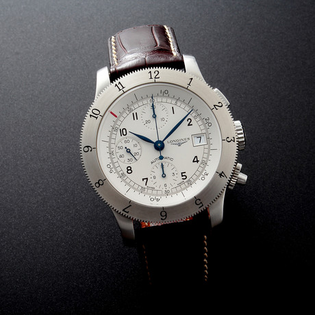 Longines Weems Pilot Chronograph Automatic // 34041