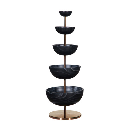 Five Tiered Onyx Bowls