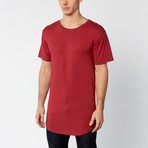 CB Tall Tee // Oxblood (S)