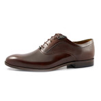 Diamond Embossed Oxford // Brown (Euro: 41)