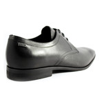 Trio Diamond Embossed Derby // Black (Euro: 43)