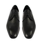 Trio Diamond Embossed Derby // Black (Euro: 43)