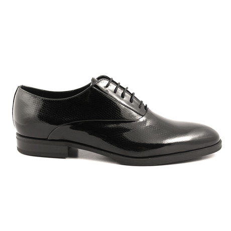 Patent Lizard Embossed Oxford // Black (Euro: 40)