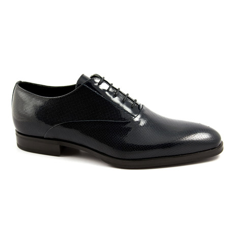 Patent Dot Embossed Oxford // Black (Euro: 40)