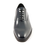 Patent Dot Embossed Oxford // Black (Euro: 40)