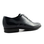 Patent Dot Embossed Oxford // Black (Euro: 40)