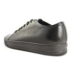 Embossed Low-Top // Black (Euro: 40)