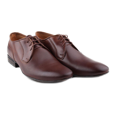 Plain Toe Derby // Brown (Euro: 40)