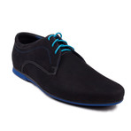 Suede Contrast Derby // Black (Euro: 43)