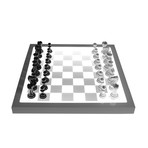 Dark Chess // Shadow Black + Gloss White