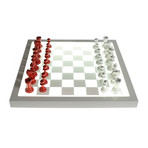 Dark Chess // Classic Red + Gloss White
