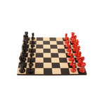 Bold Chess // Classic Red + Shadow Black