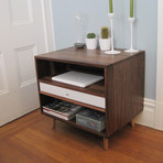 Bedside Storage Cabinet + Drawer