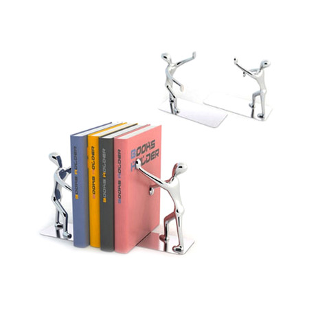 Man Statue Bookend // Set of 2