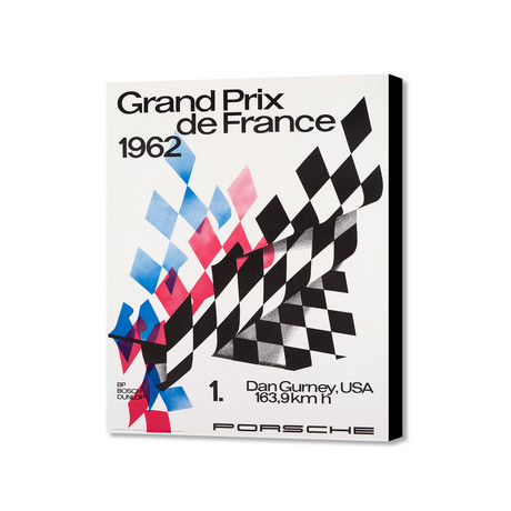 Grand Prix De France (16"W x 20"H x 1.5"D)