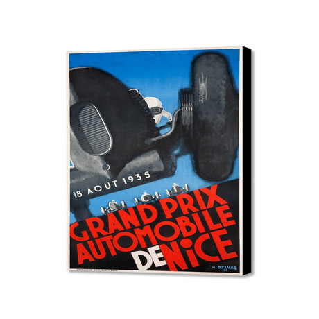 Grand Prix Automobile DeNice (16"W x 20"H x 1.5"D)