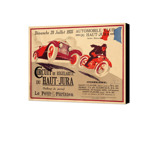 Circuit De Regularite Du Haut-Jura (20"W x 16"H x 1.5"D)