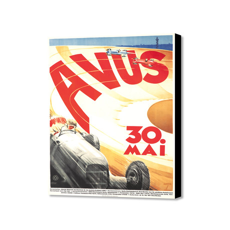 Avus 3 Mai (16"W x 20"H x 1.5"D)