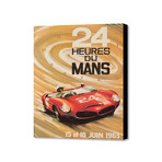 24 Heures Du Mans (16"W x 20"H x 1.5"D)