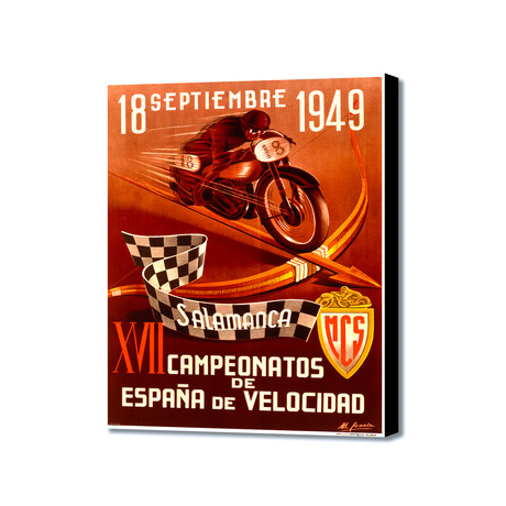 XVII Campeonatos De Espana (16"W x 20"H x 1.5"D)