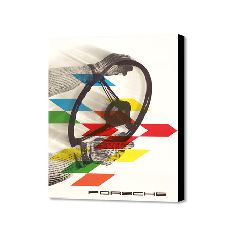 Porsche (16"W x 20"H x 1.5"D)