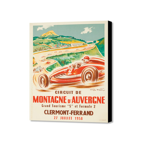 Montagne D'Auvergne (16"W x 20"H x 1.5"D)