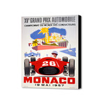 Monaco Mai 1957 (16"W x 20"H x 1.5"D)